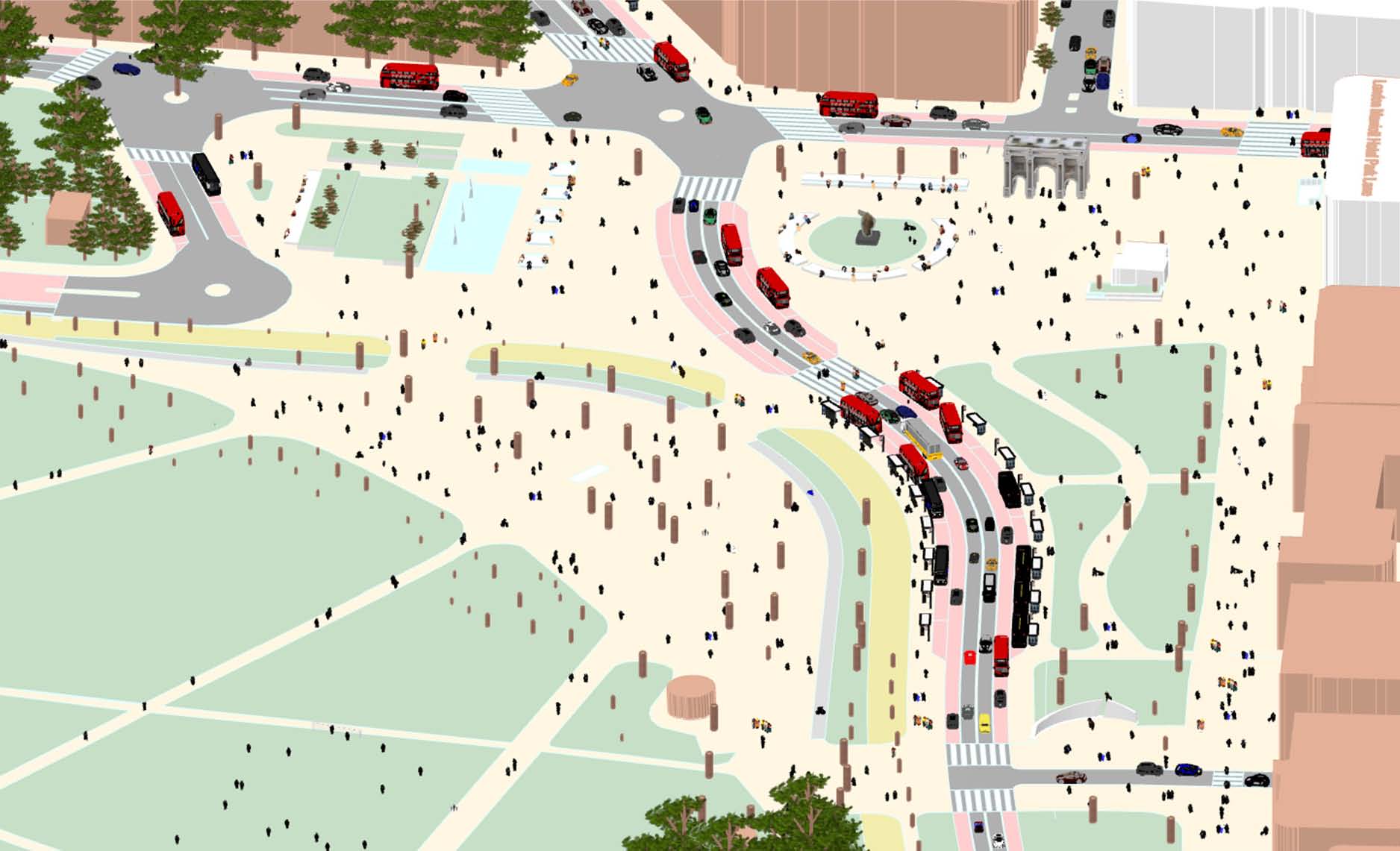 Marble Arch as proposed 2